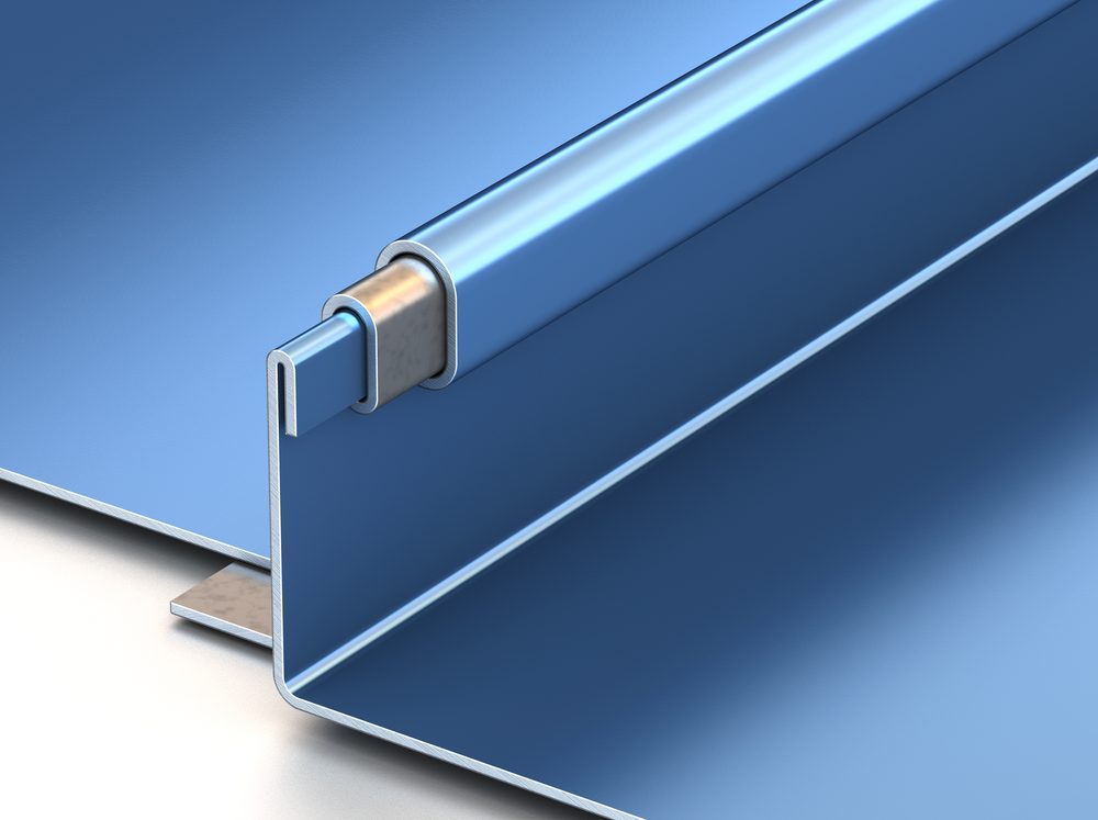 DMC150SS curved mechanical seam panel